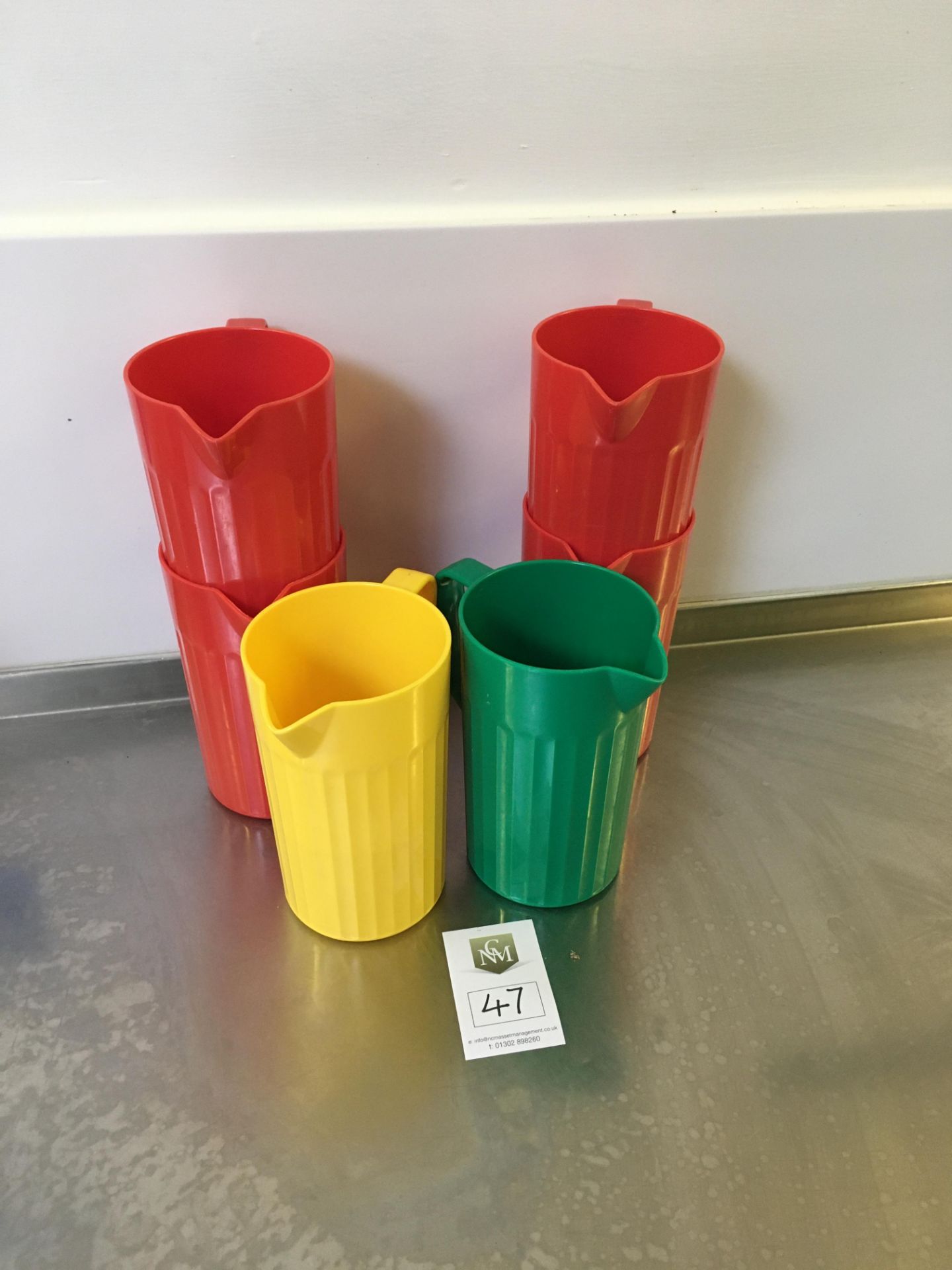 6 x Plastic Jugs