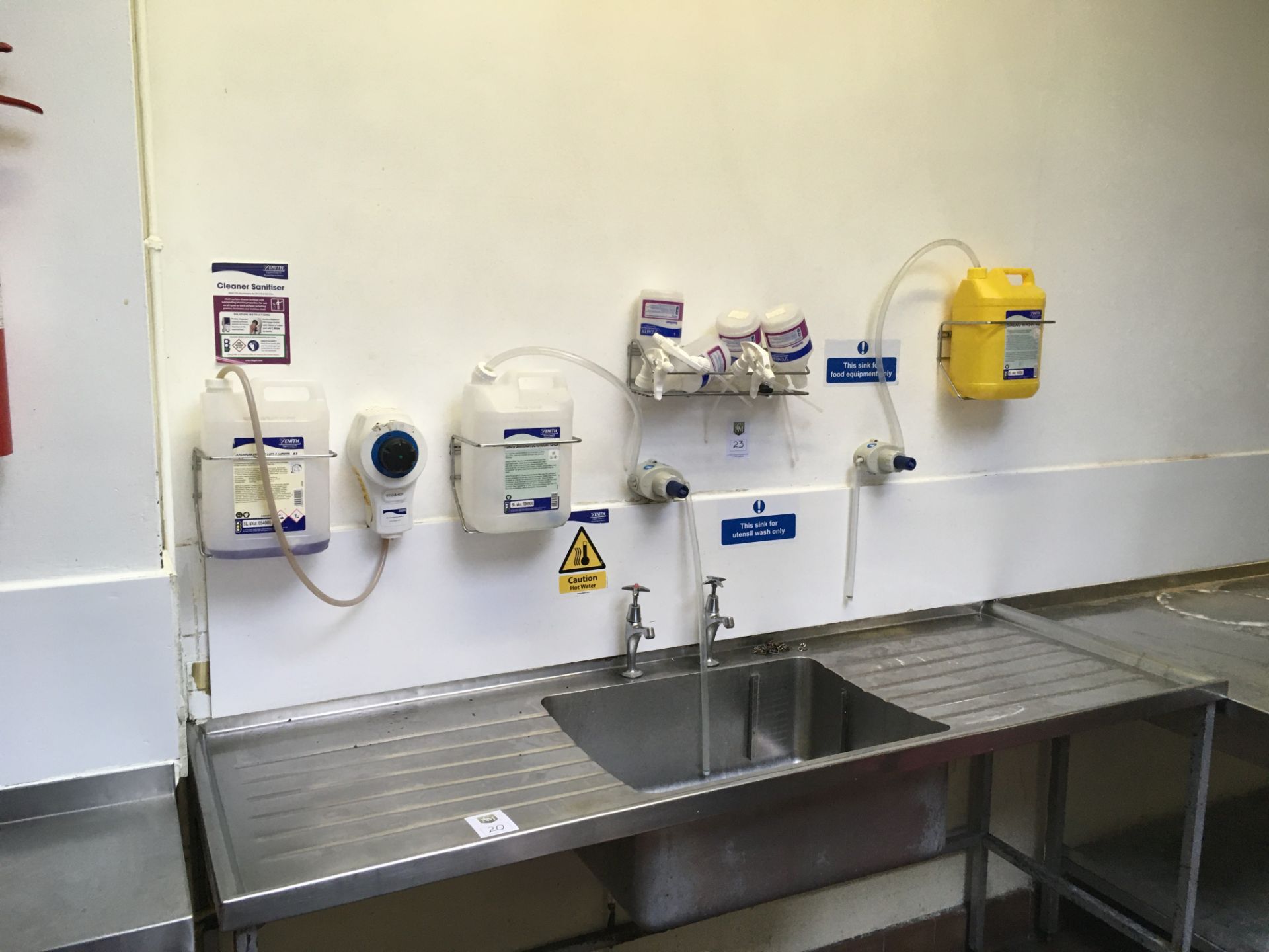 Zenith Sanitising Station