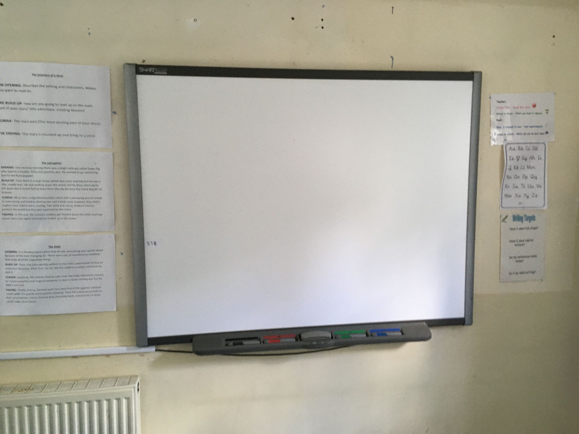 Smart board interactive whiteboard