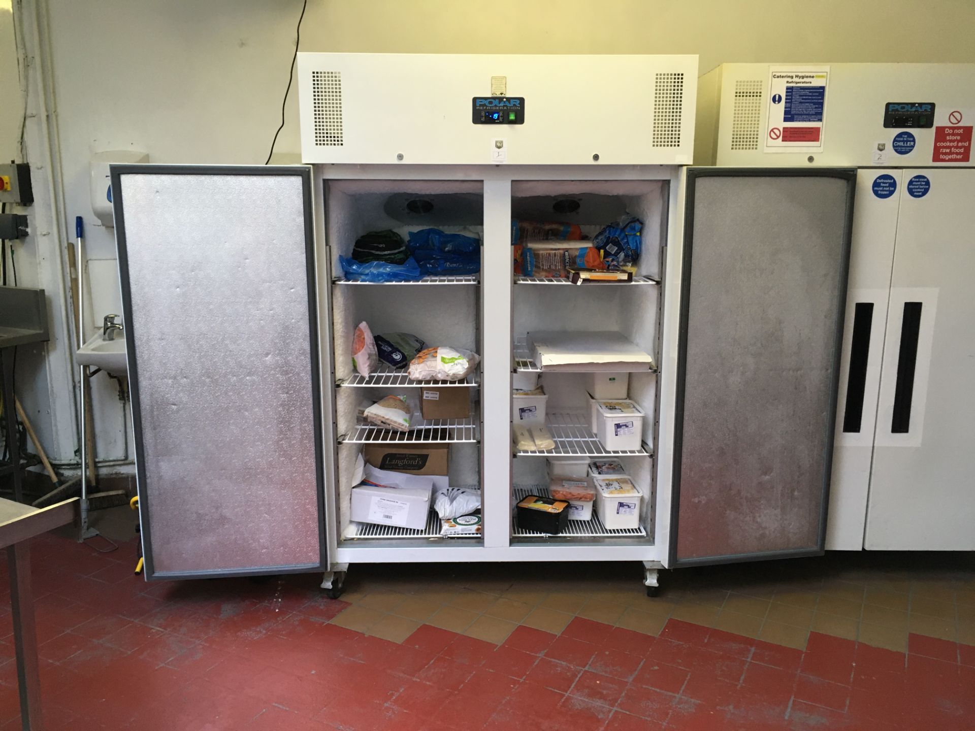 Polar CD616 Double Door Upright Freezer - Image 2 of 3