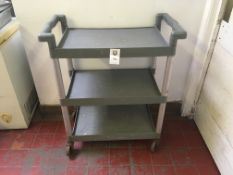 Plastic 3 Tier Trolley