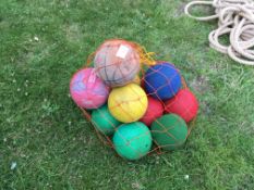 Quantity of soft play balls, 12approx. as lotted