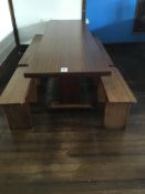 Vintage Timber Dining Set