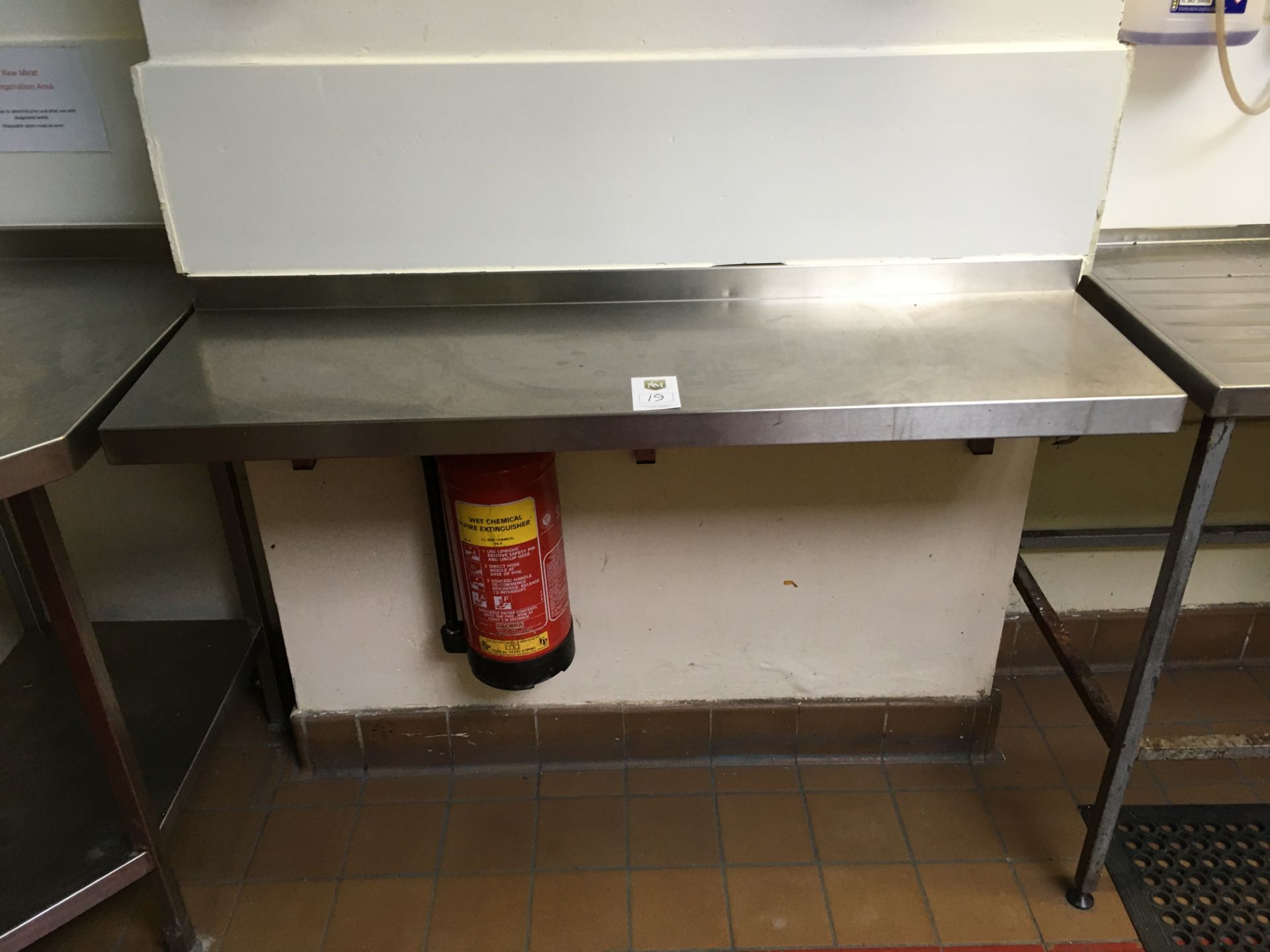 Stainless Steel Wall Shelf