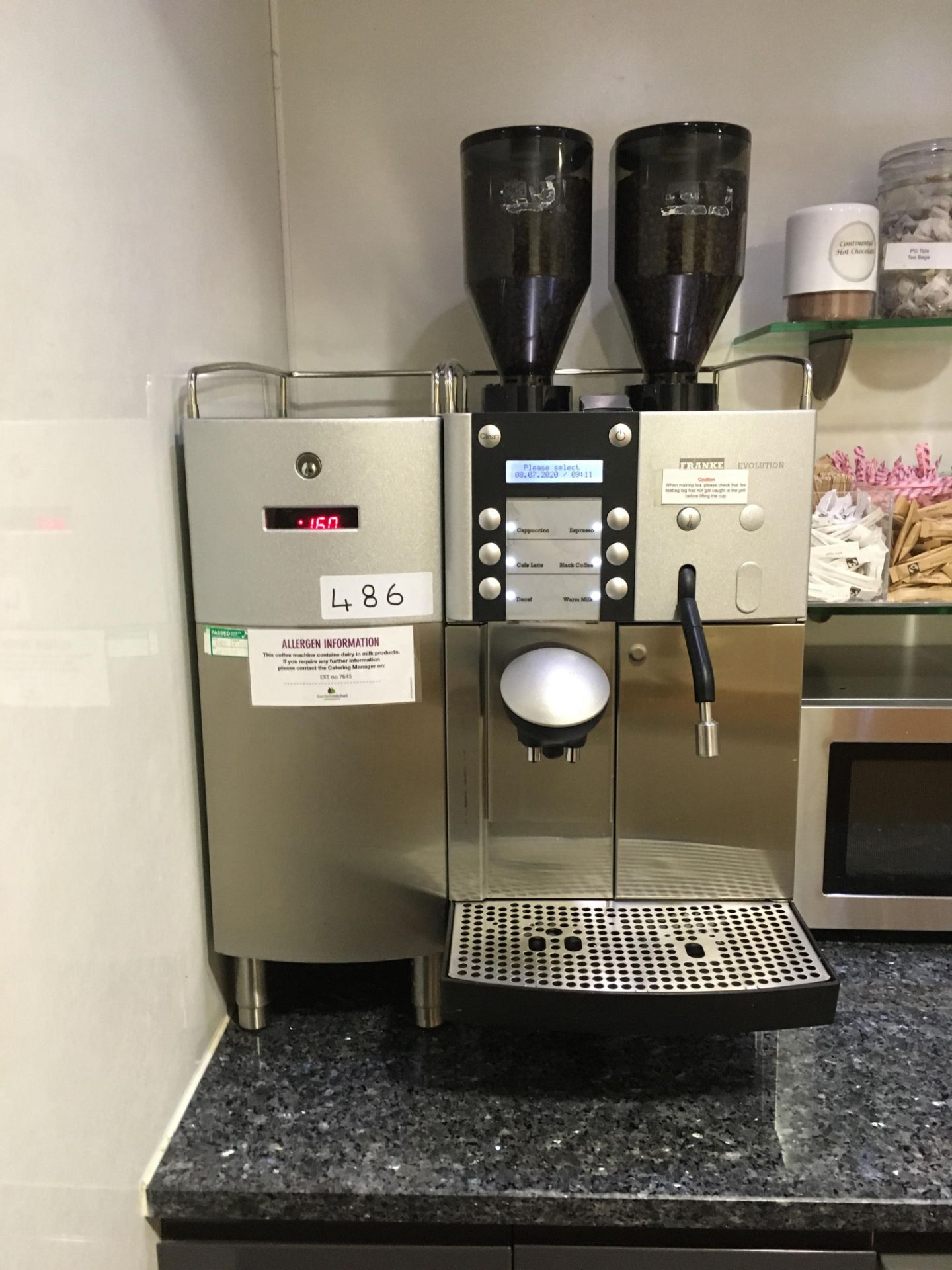 Franke Evolution Bean to Cup Coffee Machine