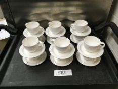 12 x Alchemy Cup and Saucers