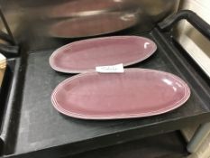 2 x Serving Platters