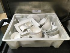 Box of Assorted Tableware