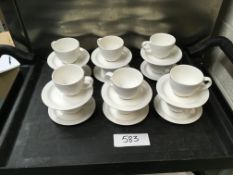 12 x Alchemy Cup and Saucers