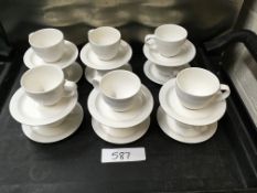 12 x Alchemy Cup and Saucers