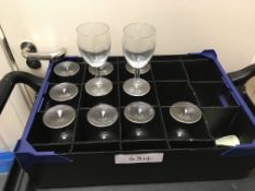 12 x Wine Glasses