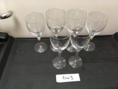 6 x Wine Glasses