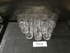 12 x Hi-Ball Glasses