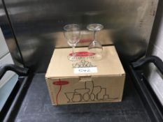 12 x Saxon Wine Glasses