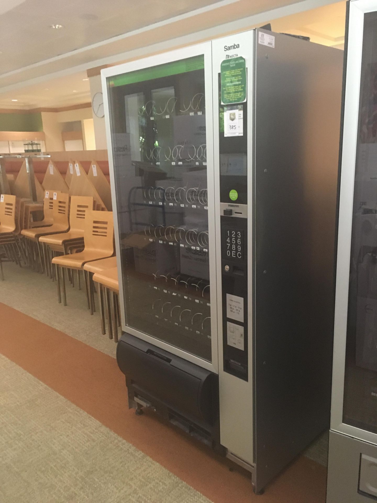 Samba Necta Snack Vending Machine - Image 2 of 2