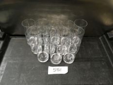 12 x Hi-Ball Glasses