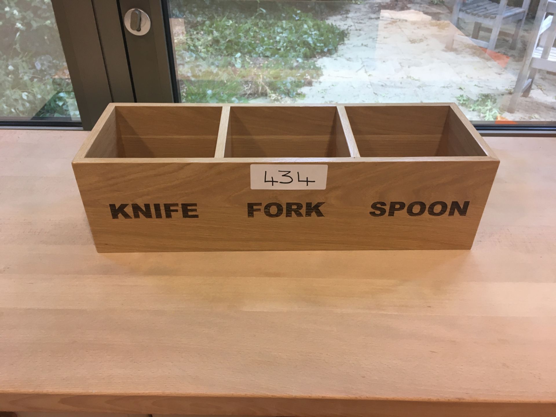 Wooden Cutlery Rack