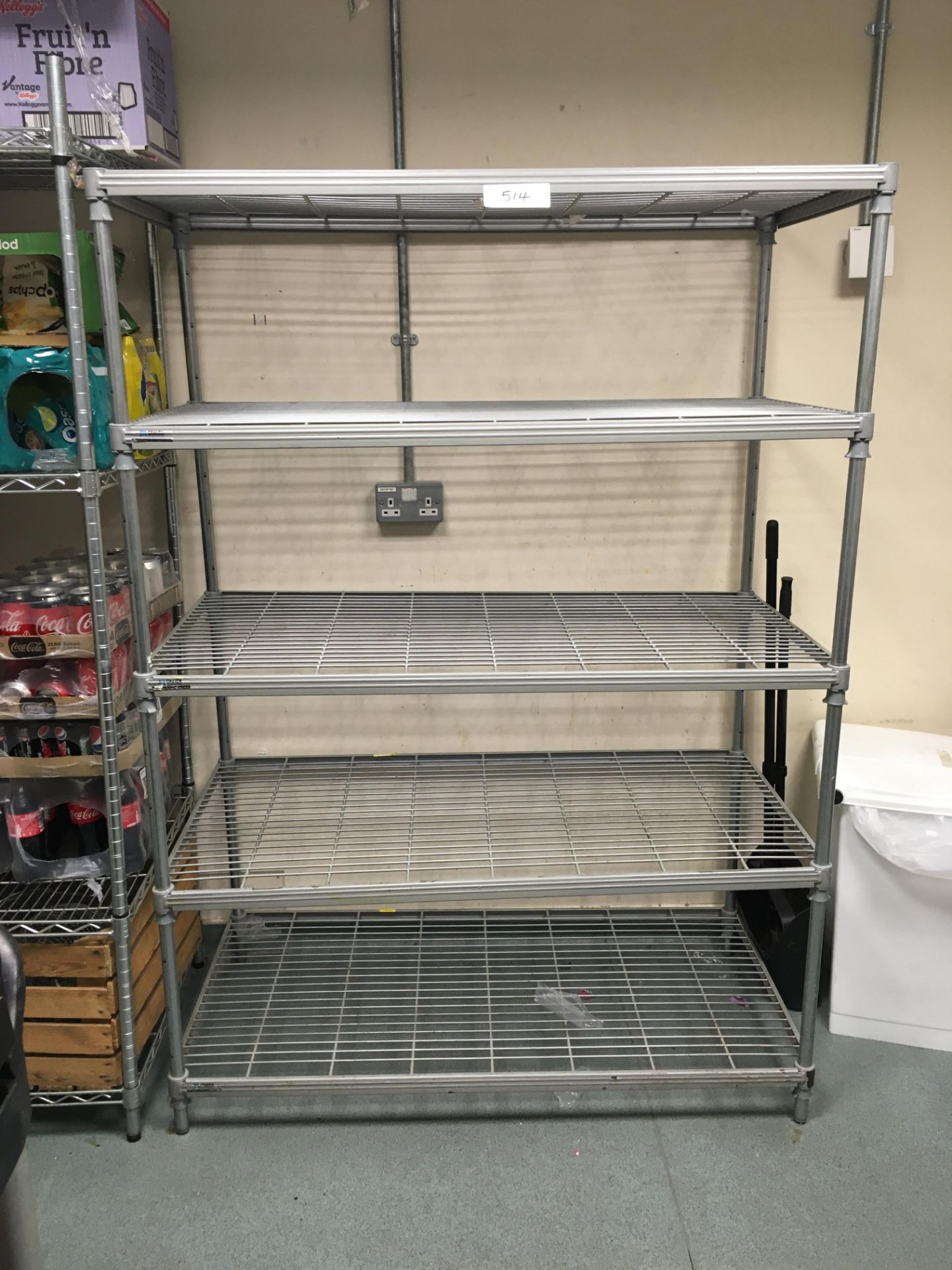 Craven Mild steel 5 Tier Rack