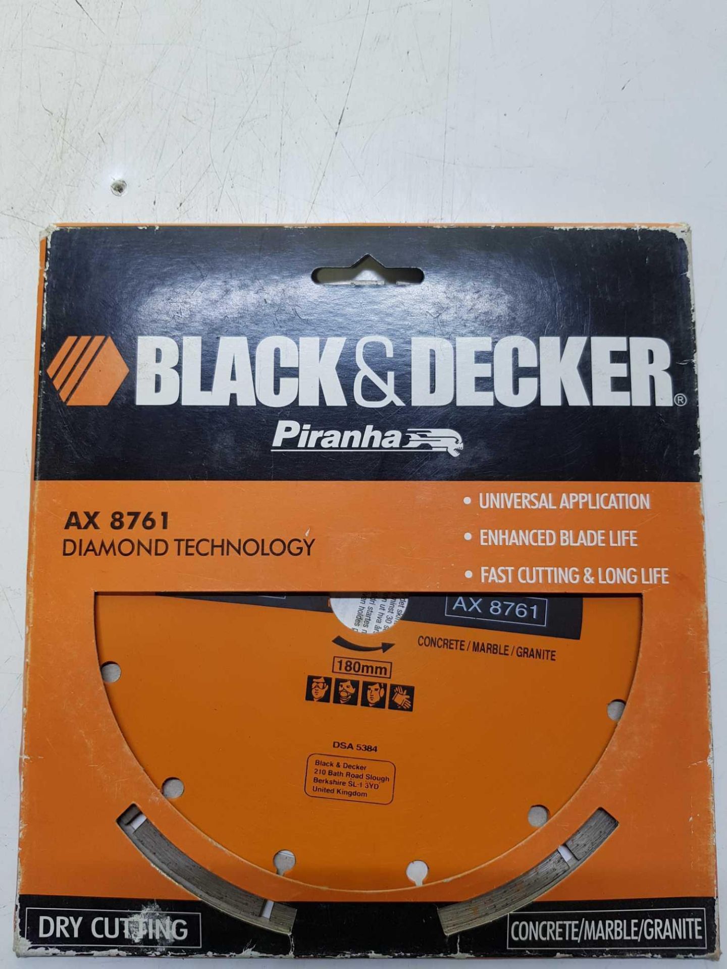 Black and decker diamond cutting disc