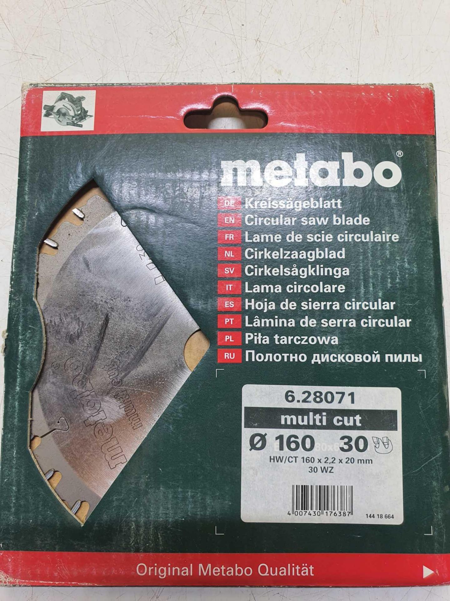 Metabo circular saw cuttinv disc