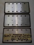 Metabo sanding pad spares x 3