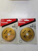 Makita diamond cutting disc for marble