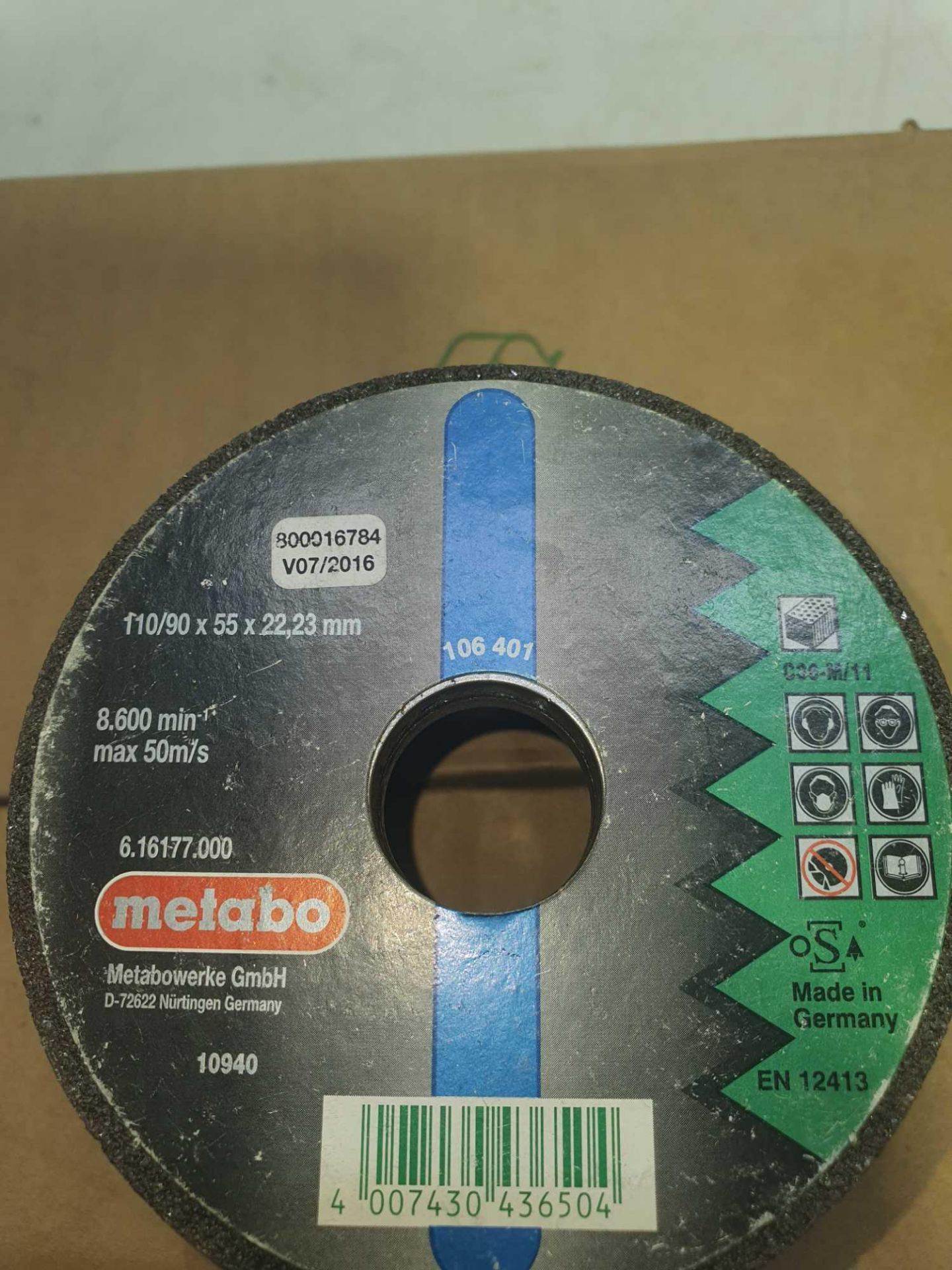 Metabo abrasive stone 6 - Image 2 of 3