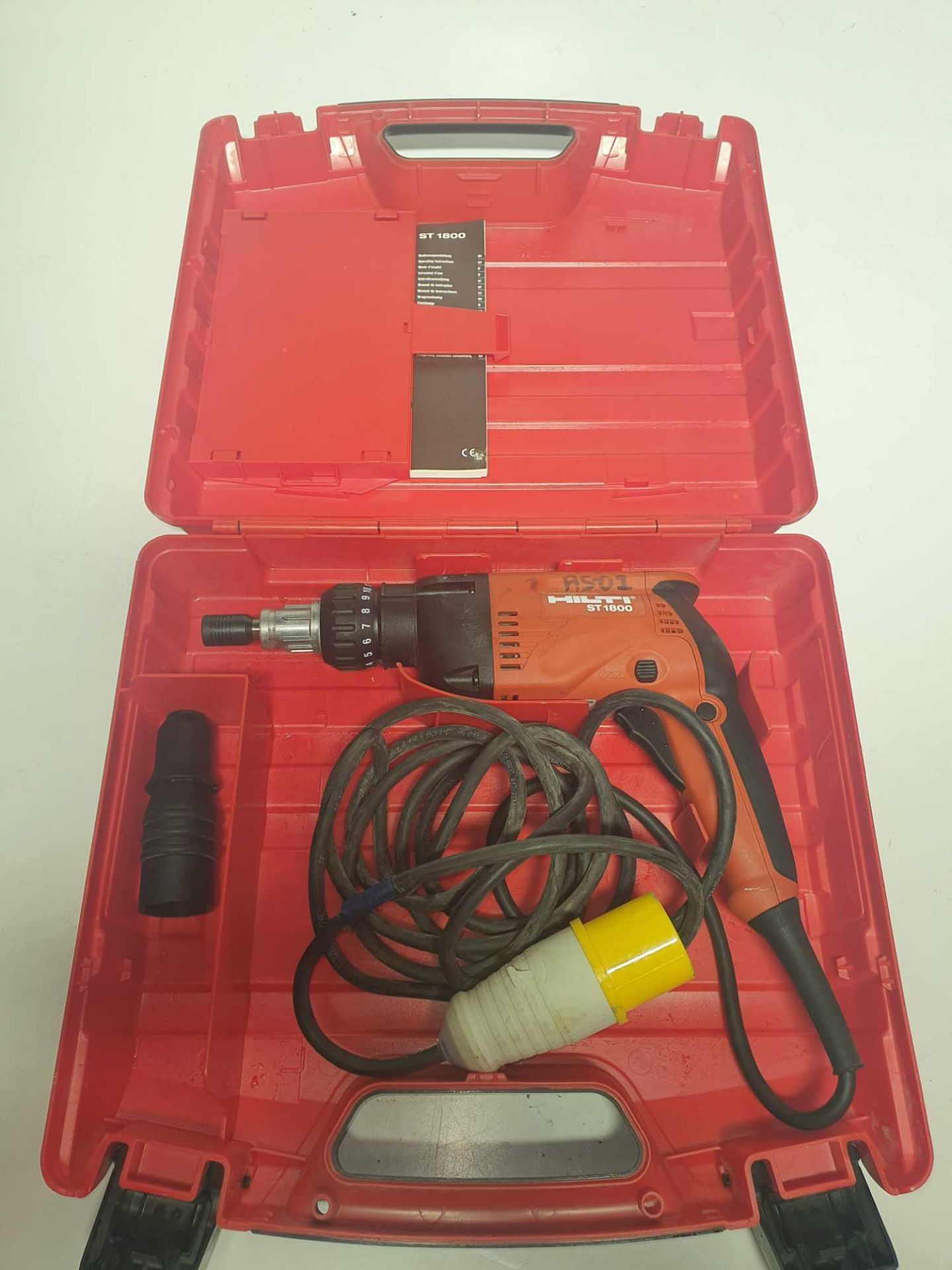 Hilti st 1800 screwdriver 110v - Image 2 of 2