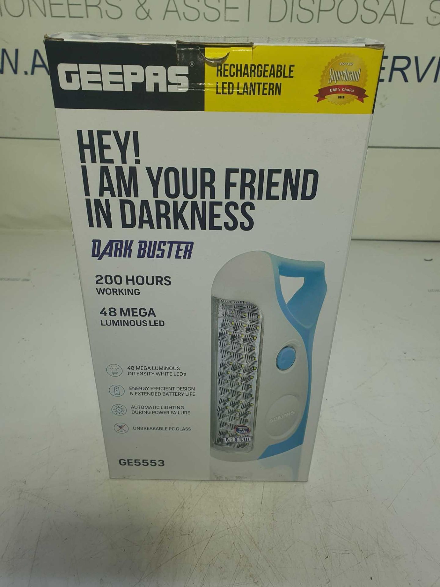 Geepas cordless led light