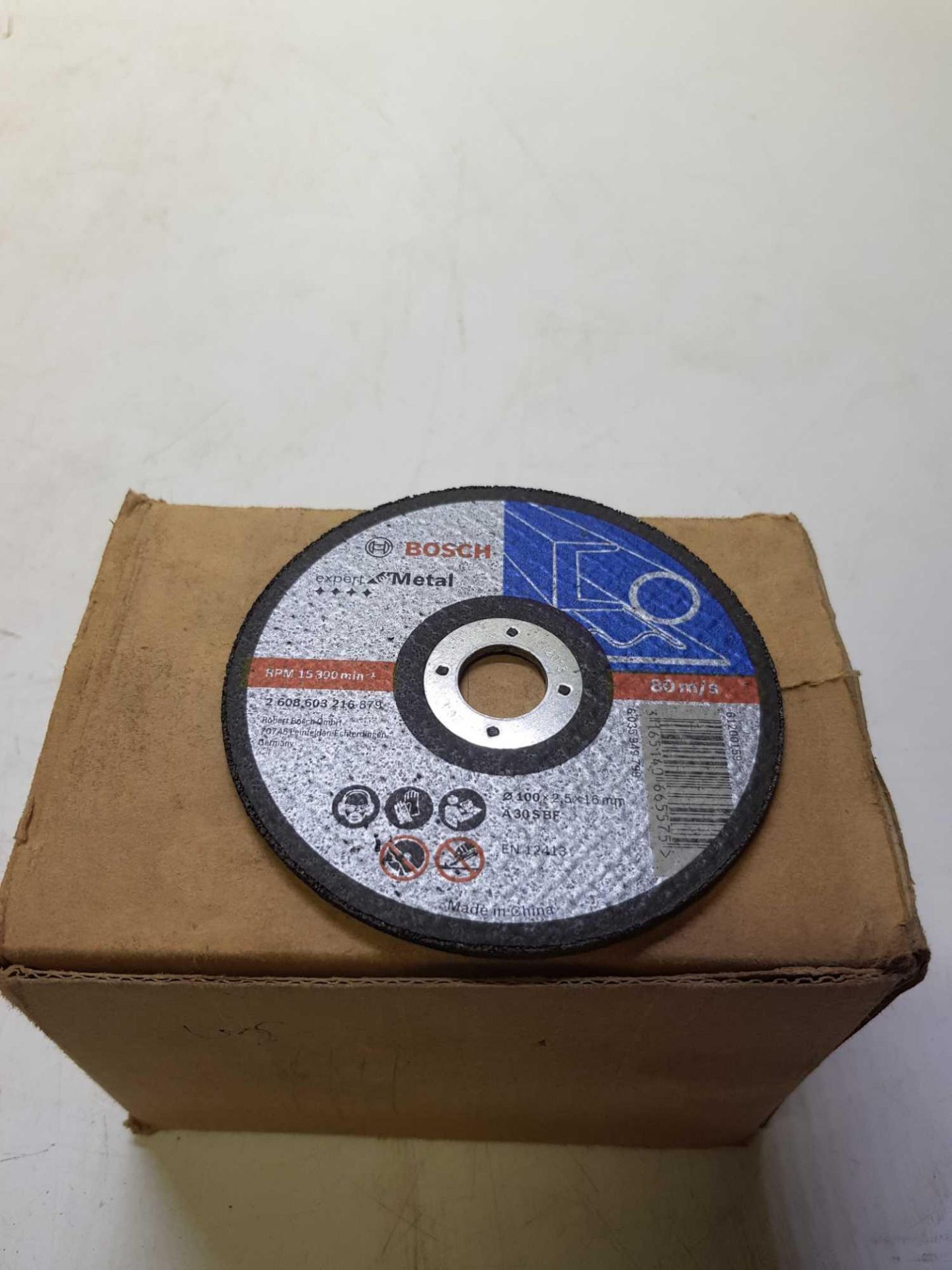 Bosch cutting disc for metal