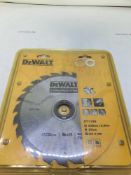 Dewault 235mm cutting disc for circular saw