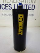 Dewault 127mm core drill bit