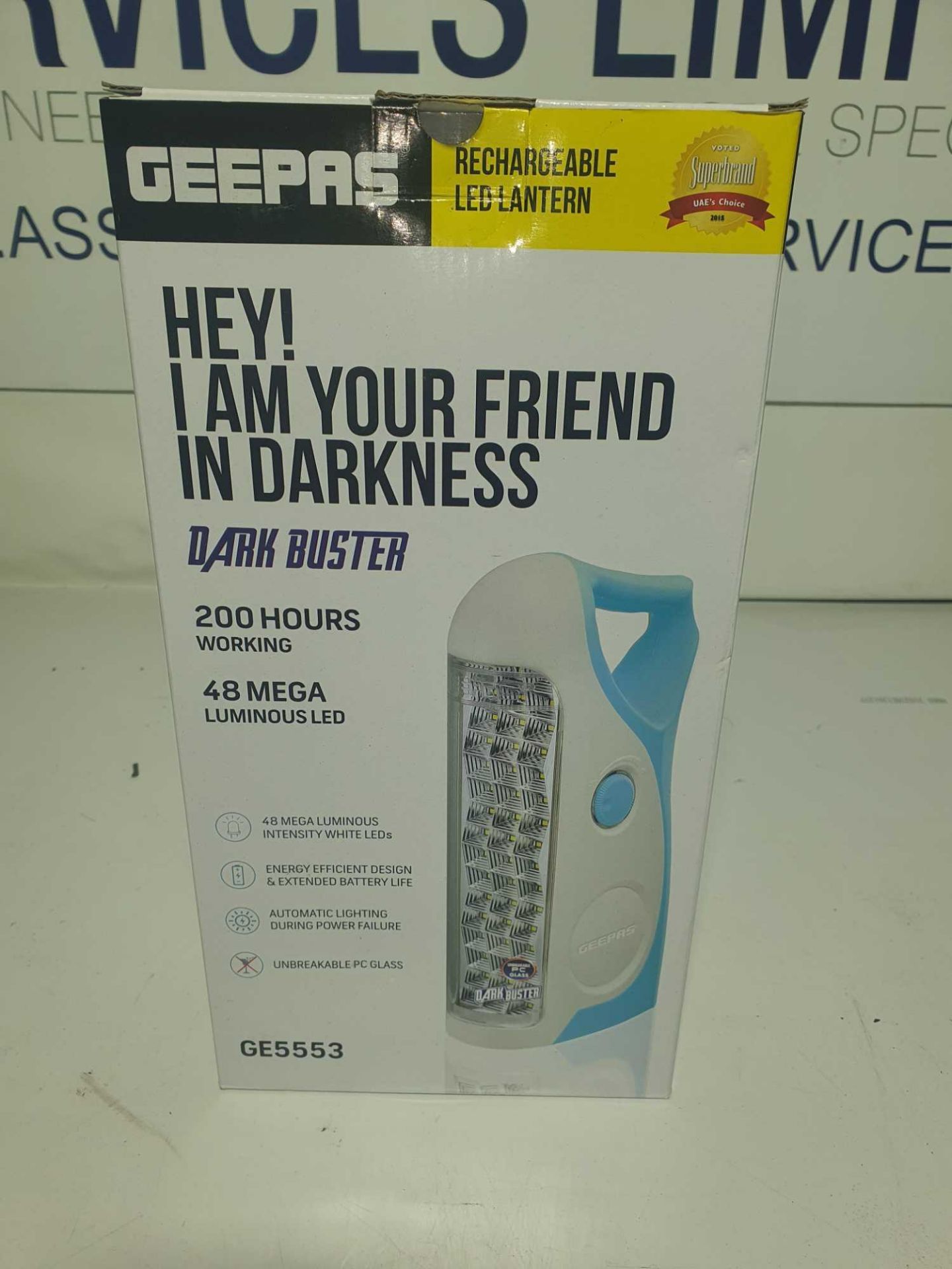 Geepas led cordless light