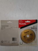 Makita diamond cutting disc for marble