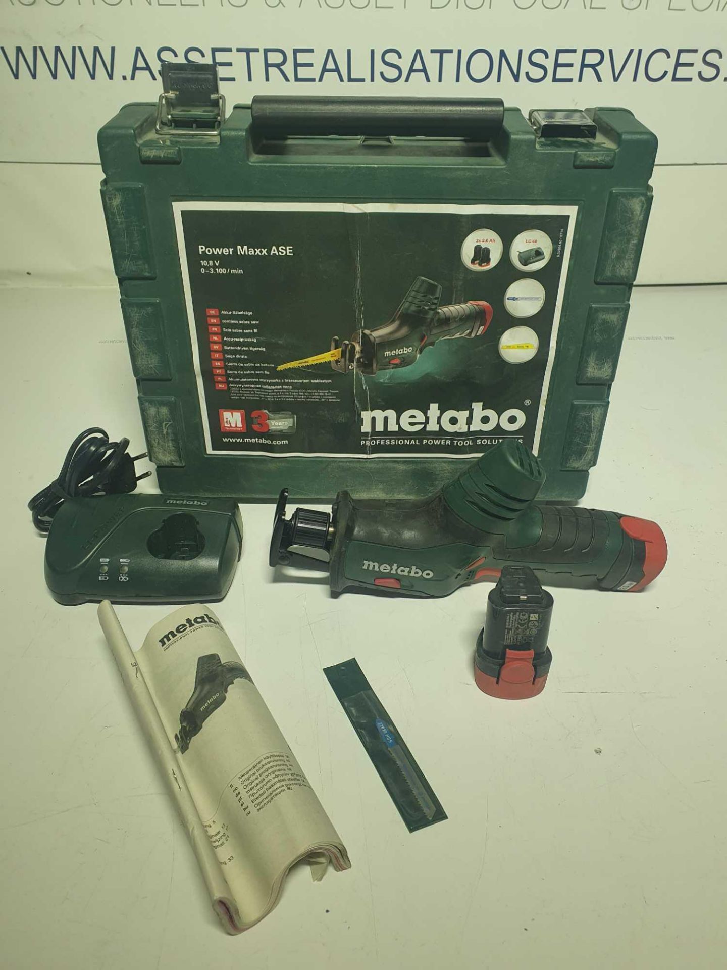 Metabo cordless saber saw - Image 3 of 3