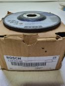 Box of bosch grinding discs