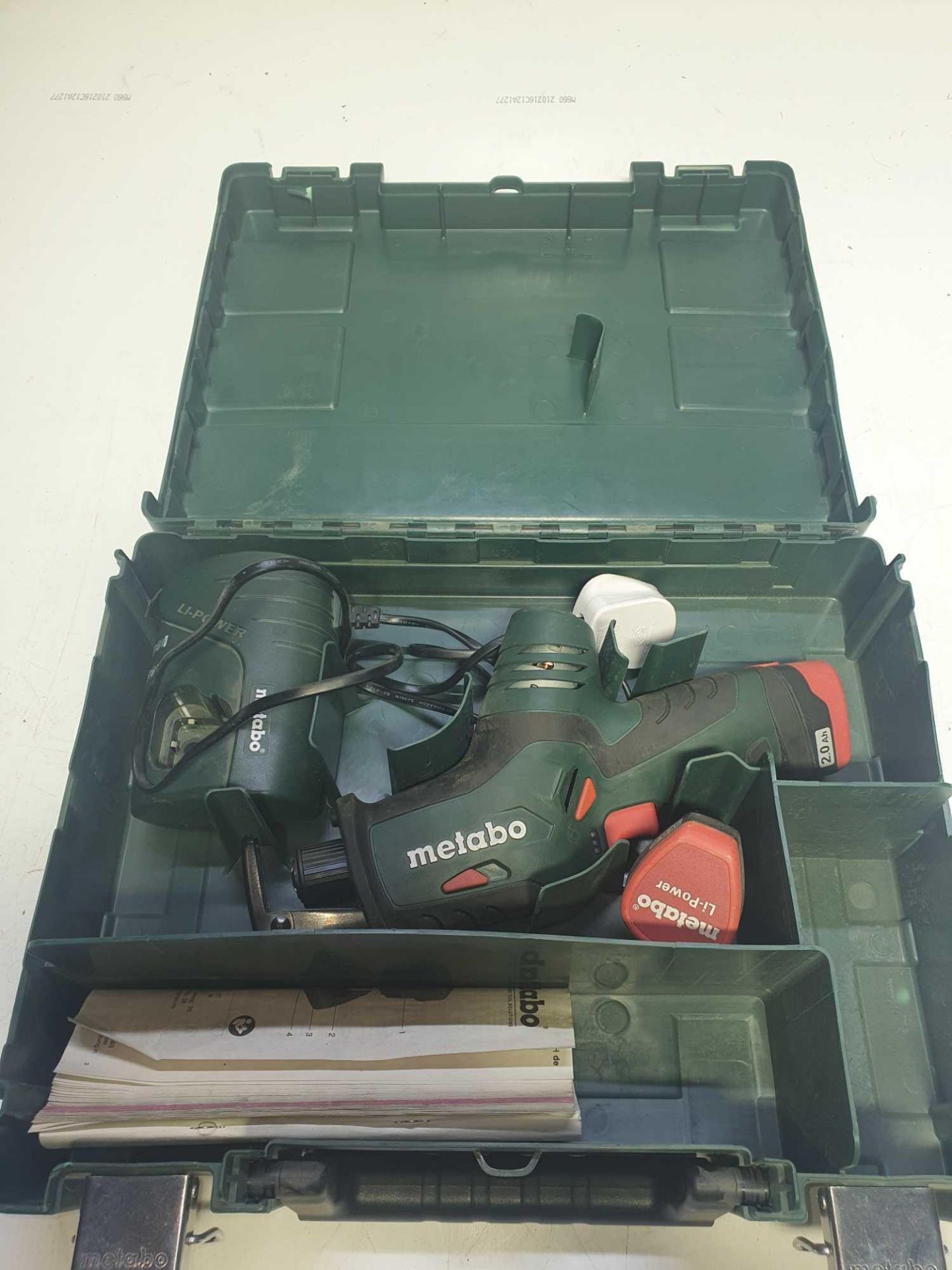 Metabo cordless sabre saw