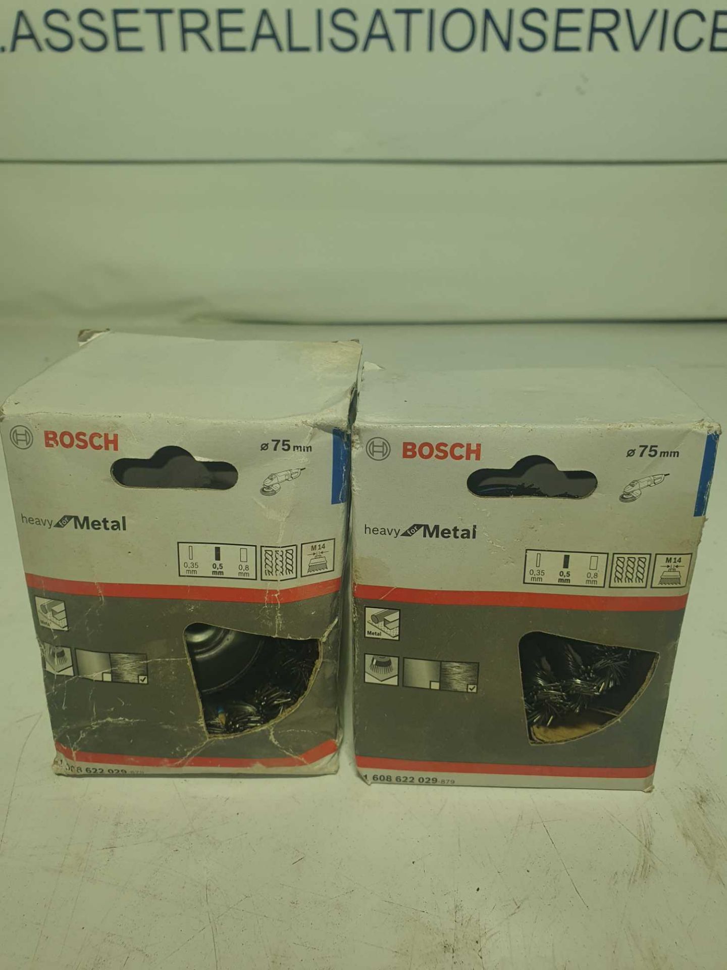 Bosch 75mm wire brush head - Image 2 of 2