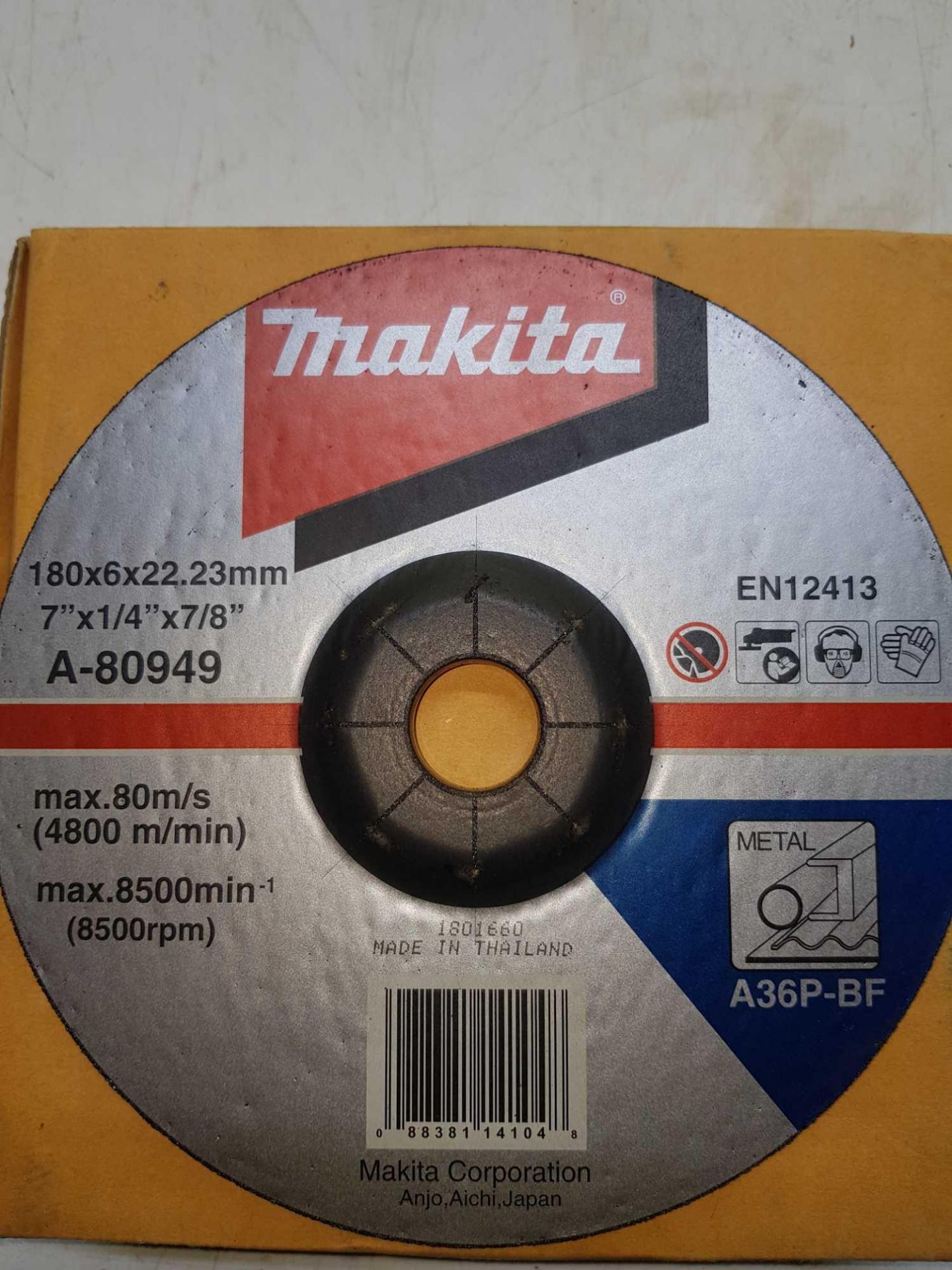 Makita metal grinding discs - Image 2 of 2