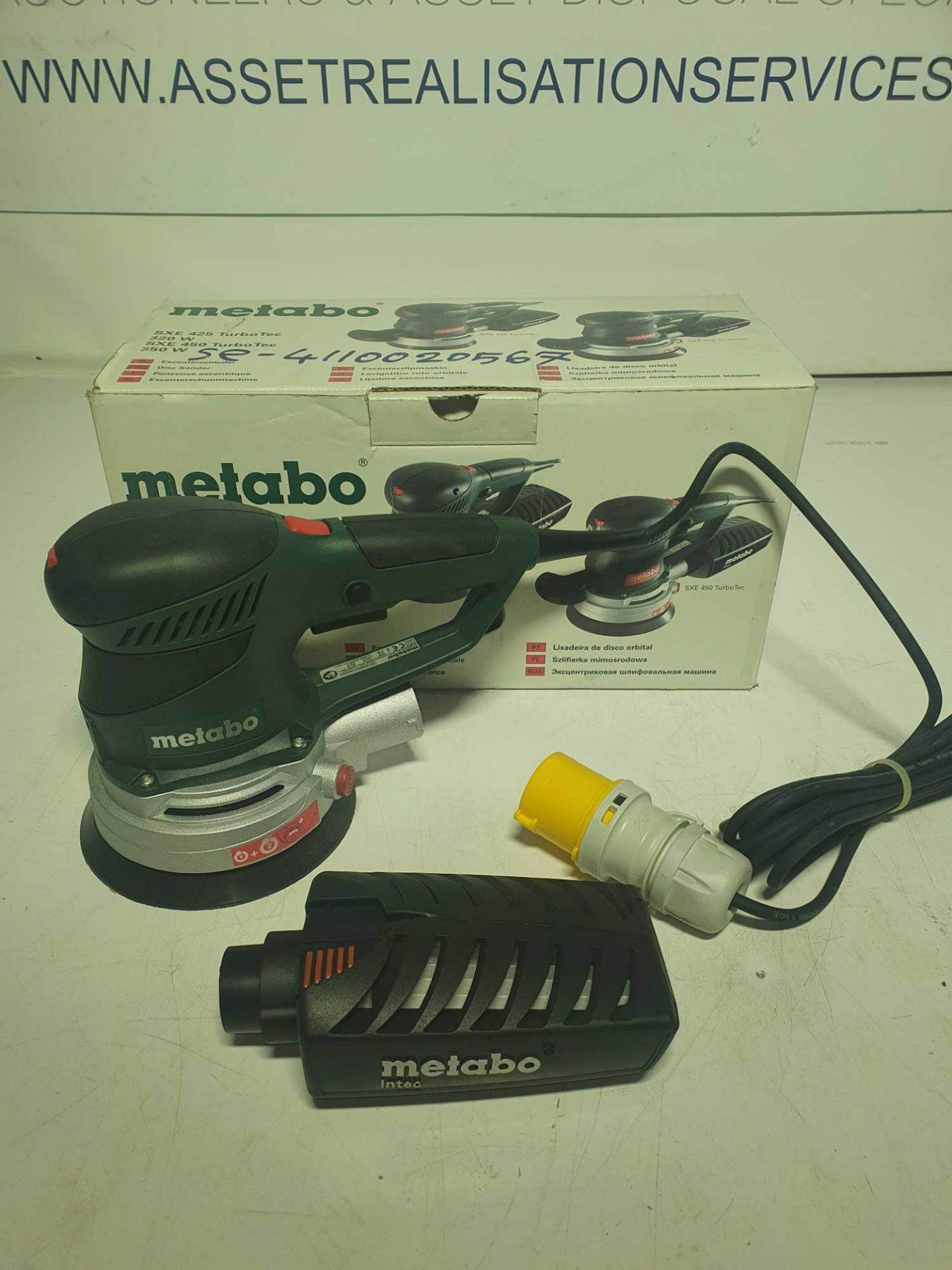 Metabo disc sander 110v - Image 2 of 3