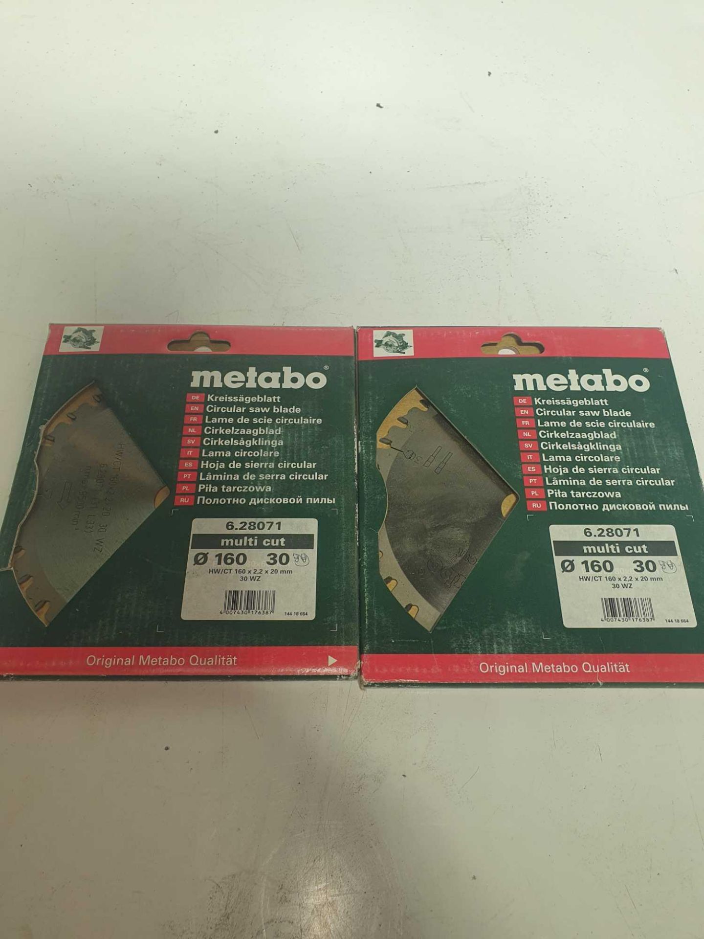 Metabo circular saw blade x2