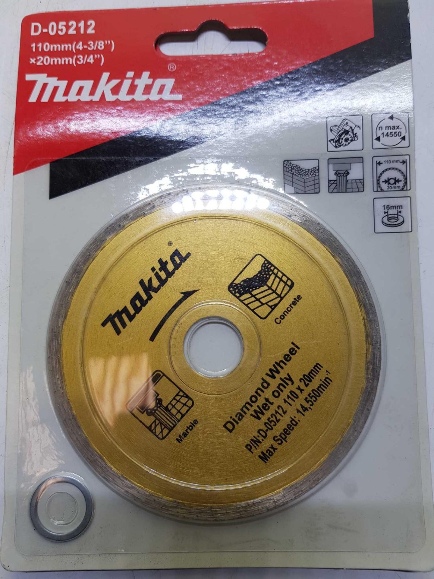 Makita diamond cutting disc for marble - Image 2 of 3