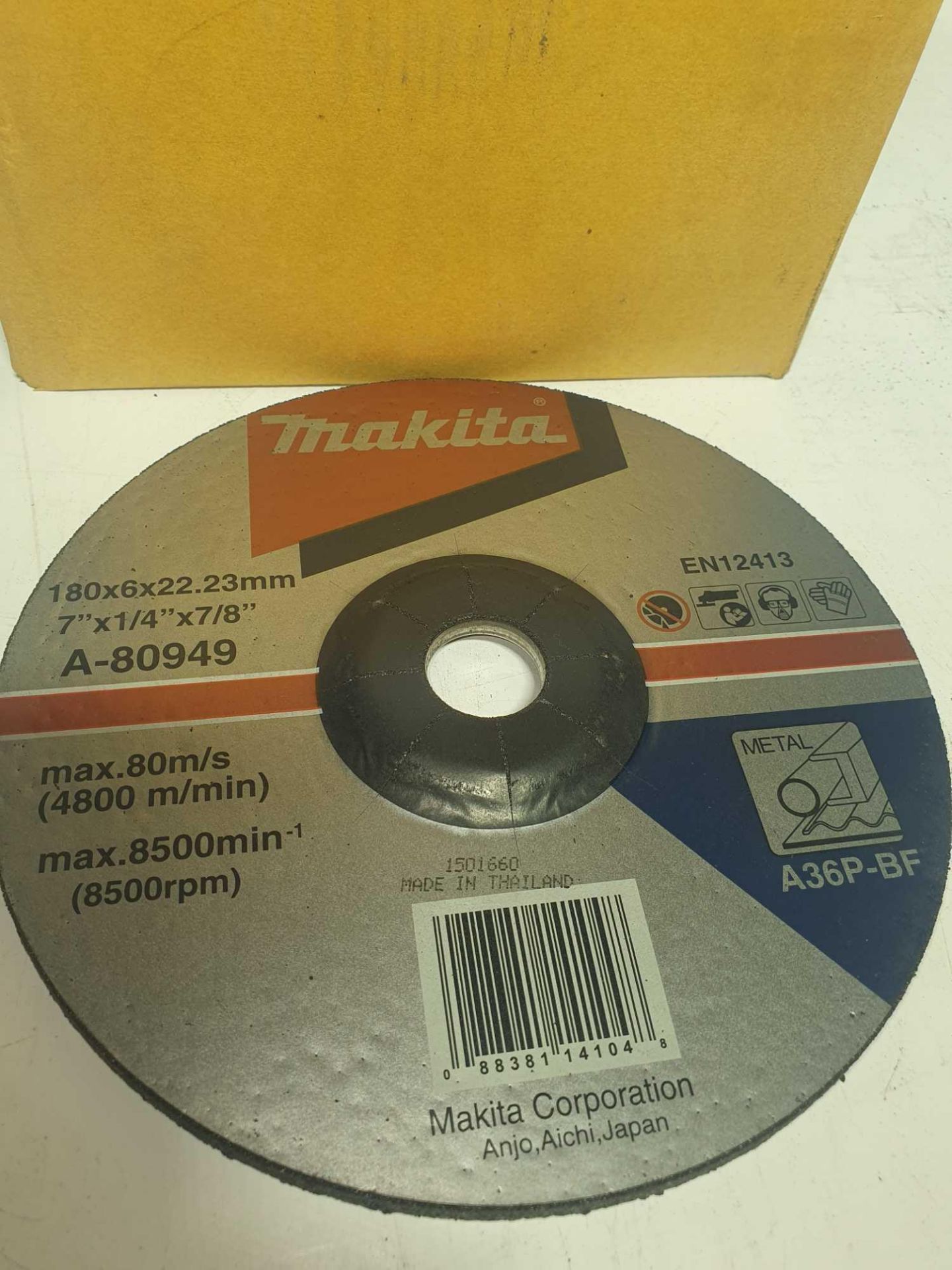 Makita depressed grinding discs (10) - Image 2 of 2
