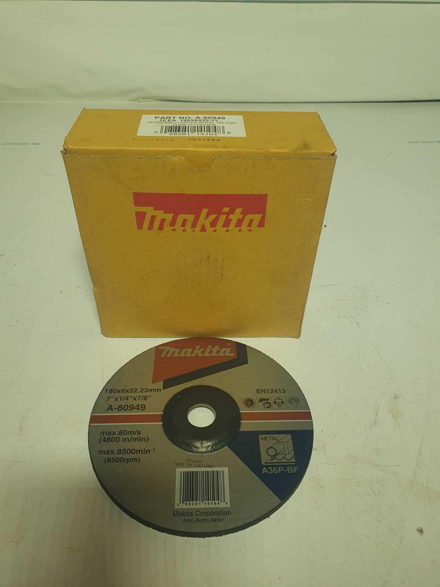 Makita depressed grinding discs (10)