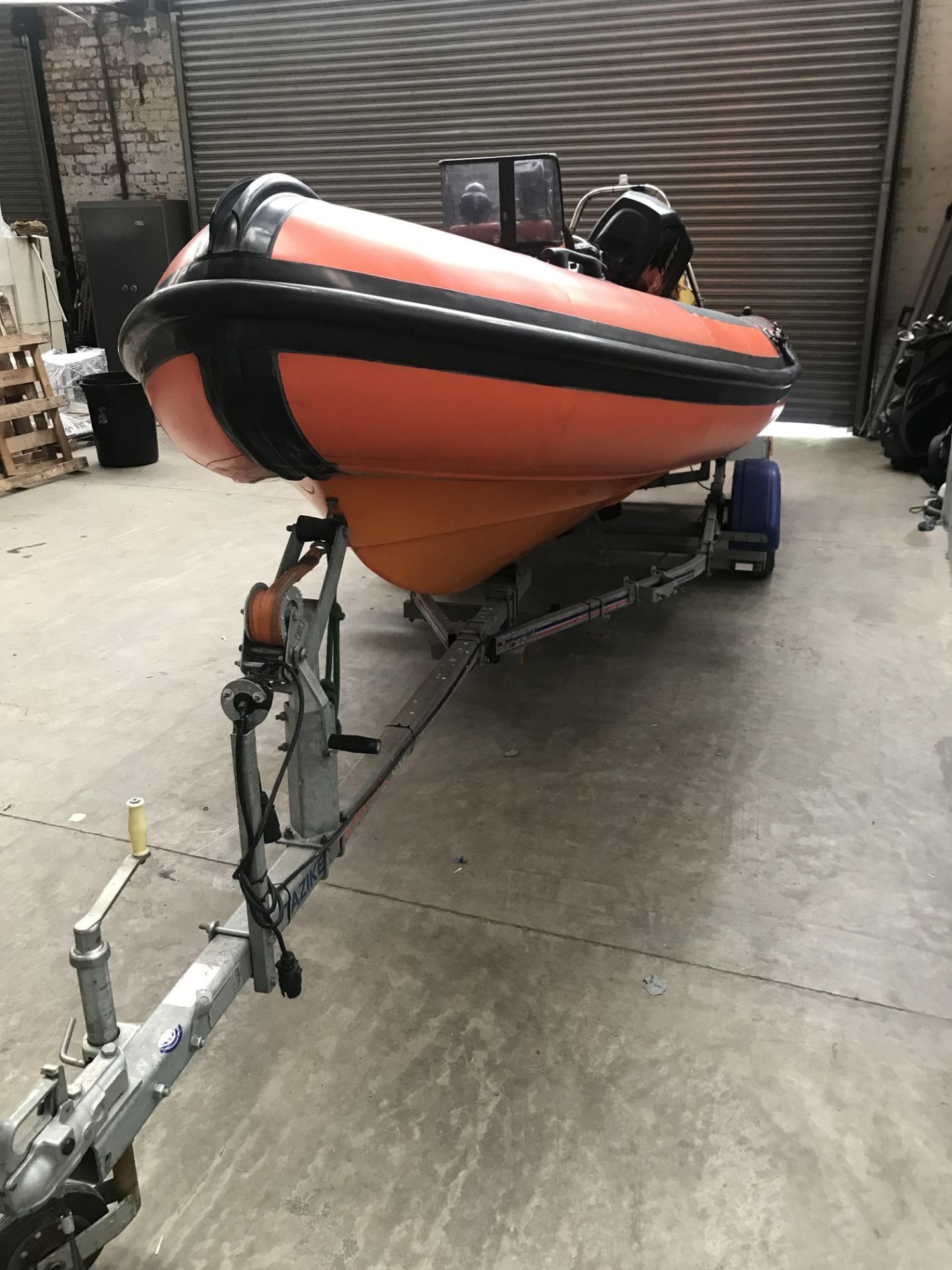 5.3 Metre 80 HP Humber RIB Boat - Image 10 of 15