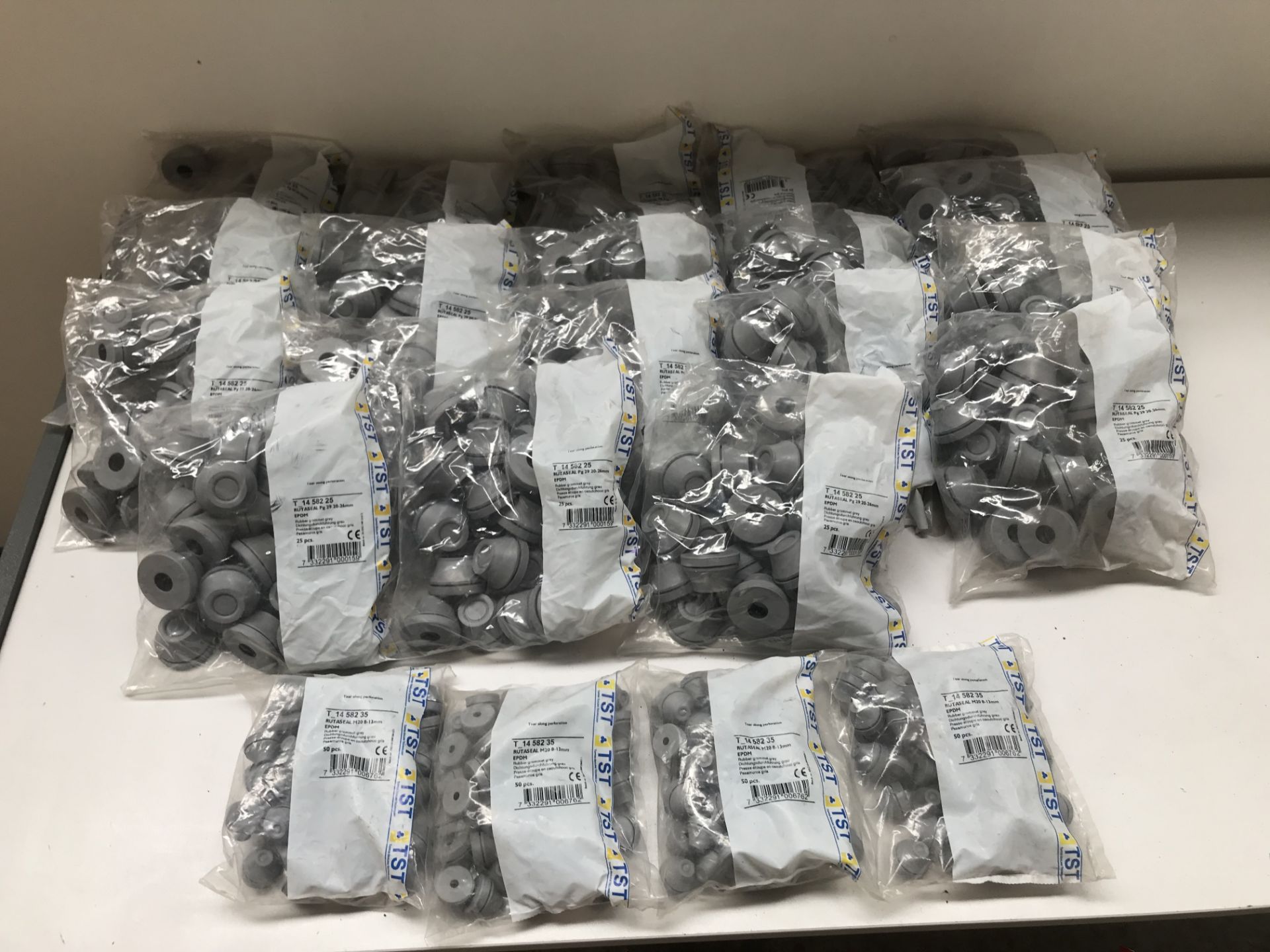 Large Quantity of Rutaseal Grommets