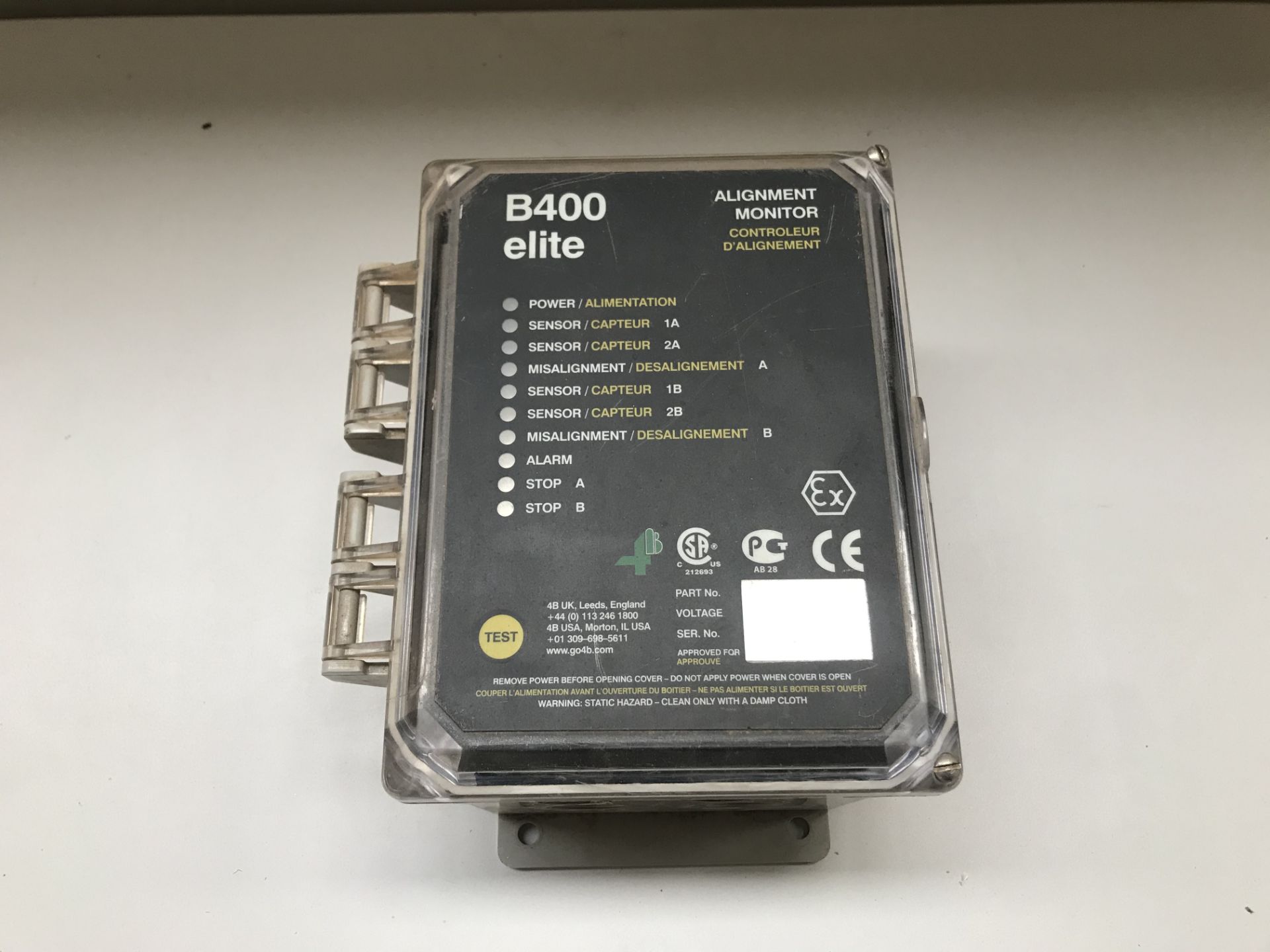 B400 Elite Alignment Monitor