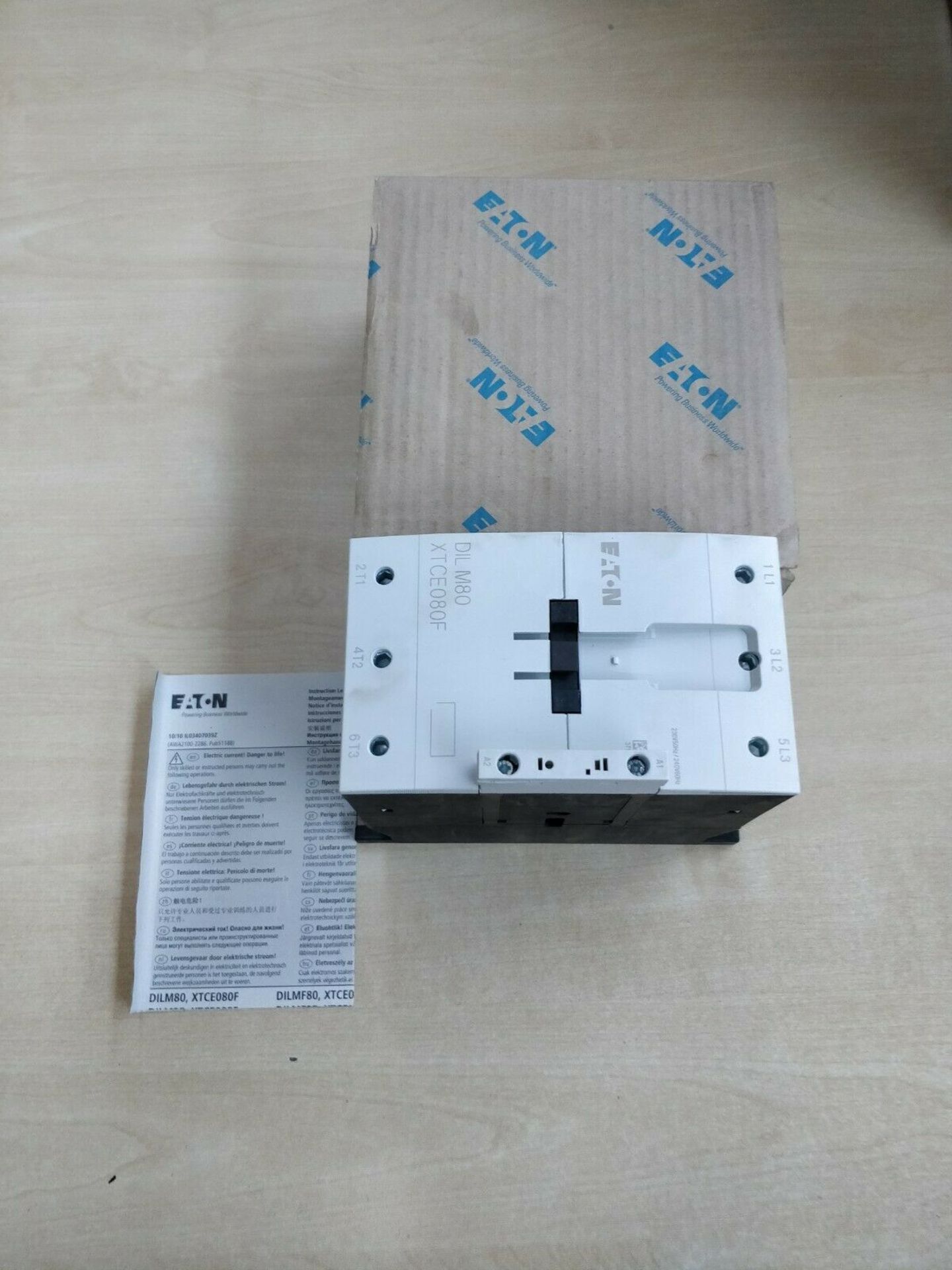 Eaton Contactor XTCE080F DIL M80 - Image 2 of 2