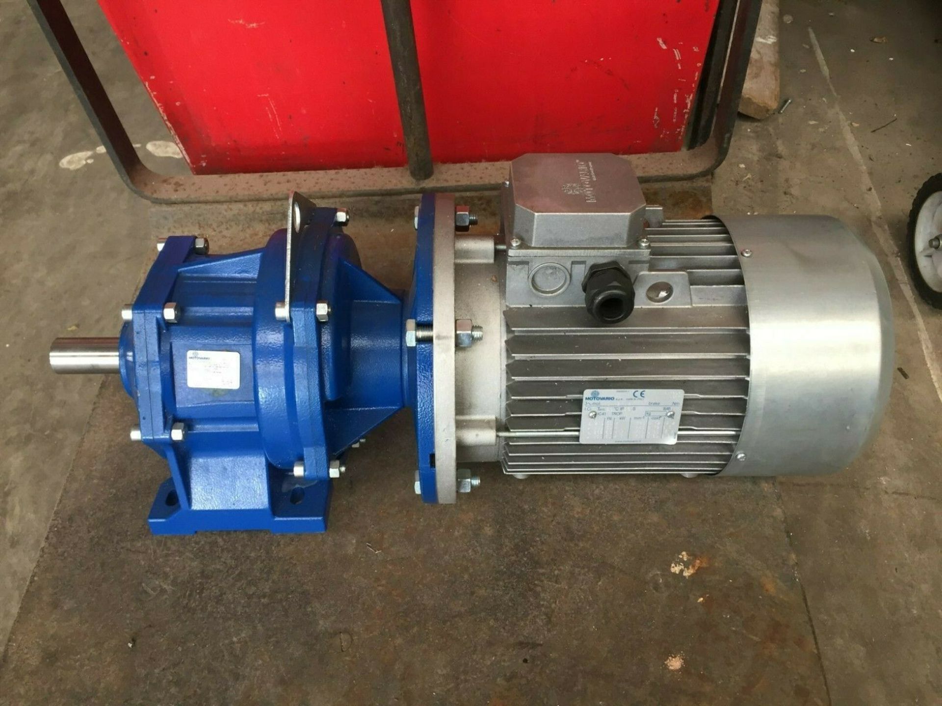 MOTOVARIO 4.7 kW GEARED MOTOR, TS112MA4 & HA052 - Image 3 of 5