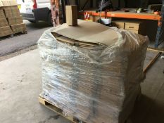 PALLET OF APPROX 960 CARDBOARD BOXES, 19 X 11 X 11 CM